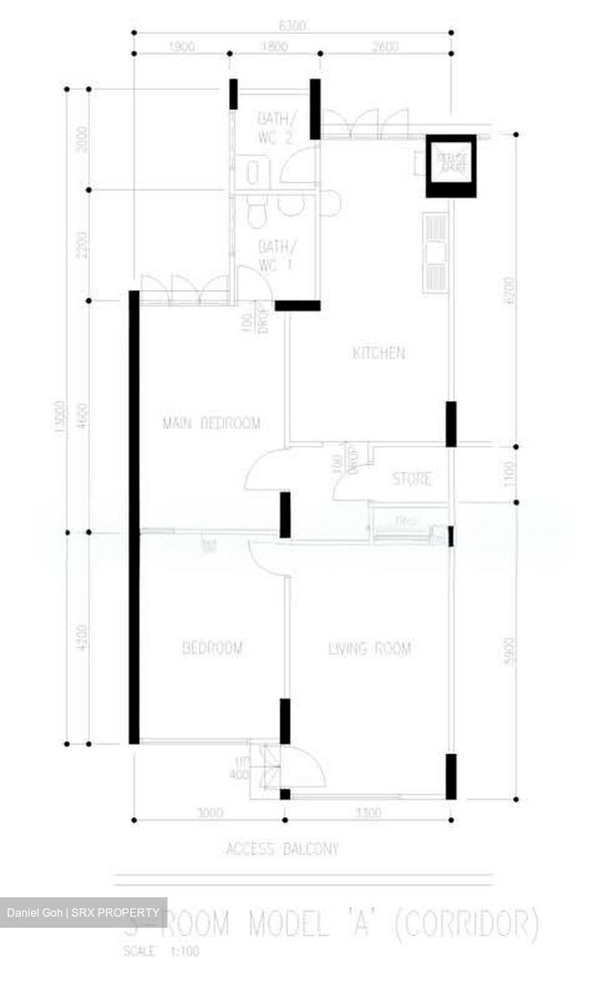 Blk 105 Towner Road (Kallang/Whampoa), HDB 3 Rooms #576360471